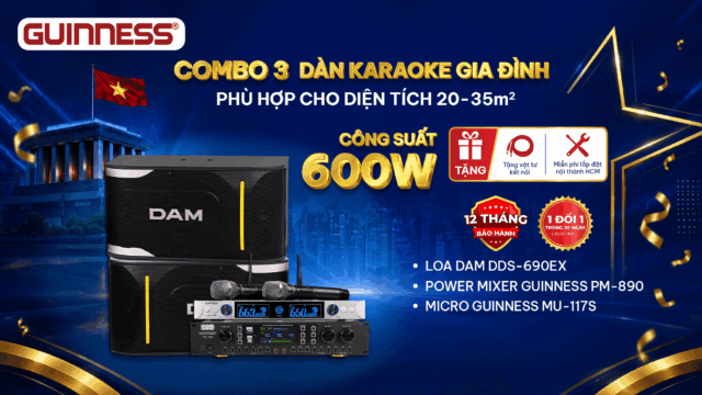 Combo 3 Dàn Karaoke Gia Đình